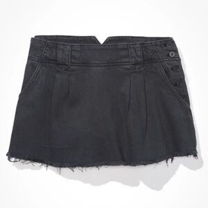 American Eagle Stretch Denim Mini Skort